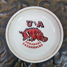 Vintage University of Arkansas Razorbacks Porcelain 4 Inch Kitchen & Bar picture