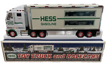 Hess 2003 Toy Truck and Racecars Race Cars New in Box Vintage READ picture