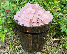 11 lb HUGE Wholesale Bulk Lot Natural Rough Rose Quartz Crystals, Raw Love Stone picture
