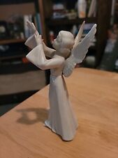 Vintage White Porcelain Angel  1960s Dresden Germany  picture