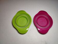 BRAND NEW Tupperware Can /Jar Strainer /Drainer 2 Diff Colors 6402  picture