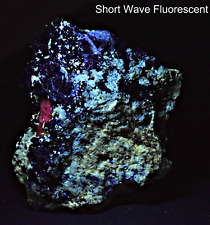725g Rare Hauyne Cluster With Sodalite Crystals, Pyrite and Calcite On Matrix picture