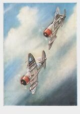 Republic Thunderbolt P 47 Bomb Thrower Aircraft Vintage Postcard BP7 picture