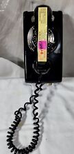 Vintage 1970s Black Northern Telecom Rotary Wall Phone Super Clean Inside & Out picture