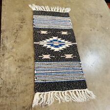 VTG El Paso Table Saddle Blanket Co Zapotec Table Runner Tapestry Wool 21”x10” picture