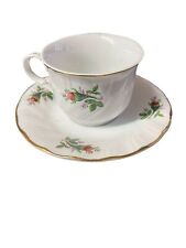 Vintage Tea Cups and Saucers Fine Porcelain by Northridge China - Victorian Rose picture