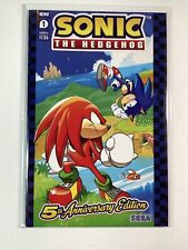 SONIC THE HEDGEHOG 2018 IDW 5th ANNIVERSARY EDITION #1A NM/MT 9.8🟢💲CGC READY🟢 picture