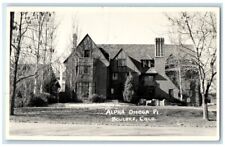c1940's Alpha Omega Pi Fraternity House College Boulder CO RPPC Photo Postcard picture