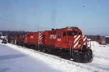 Duplicate Train Slide Canadian Pacific RS-18 #1862 02/1993 Brownville Jct Maine picture