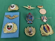Romania Romanian Bulgaria Bulgarian Badges Pins Military Pilot 1st Class Wings picture