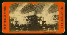 a691, Centennial Views Stereoview, # -, Machinery Hall - Pump Annex, PA, 1876 picture
