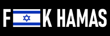 Support Israel Flag Bumper Sticker Pro Israel Against Gaza War Attack picture