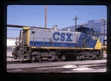 Original Railroad Slide CSX CSXT 1103 SW1500 at Riverdale, IL picture