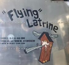 Reproduction Nose Art Panel, B-17G Flying Fortress 