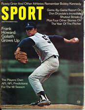 Sept 1968 Don Drysdale Los Angeles dodgers Sport Magazine Sport2 picture