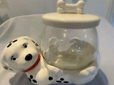 Treasure Craft Ceramic Dalmatian Dog Cookie Jar Plant Holder  Dalmatians picture