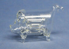 Rare Vintage ROBERTO NIEDERER Glass Pig In Pig in Pig (3 in 1) Swiss Blown Glass picture
