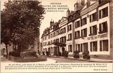Nevers Hotel De France Antique Postcard DB UNP Unused Carte Postale picture