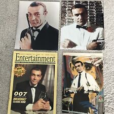 Sean Connery 007 James Bond Two 8x10, 1996 Entertainment Supplement & Clipping  picture