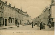 France Remiremont - La Grande Rue old postcard picture
