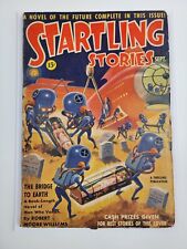 Startling Stories Pulp Magazine September 1939 1st Schomburg Sci-Fi Pulp Cover picture