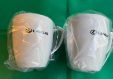 LEXUS x Noritake Mug Cup Pair Set White Porcelain Original Limited JAPAN NEW picture
