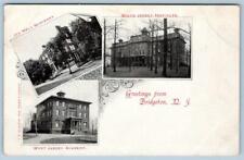 Pre1907 GREETINGS FROM BRIDGETON NJ*IVY HALL SEMINARY*ACADEMY*S JERSEY INSTITUTE picture