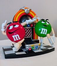 M&M's Mars Rock'n Roll Café Jukebox Candy Dispenser Red & Green M&M's picture