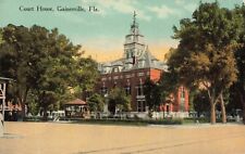 Court House Gainesville Florida FL c1910 Postcard picture
