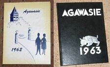 Agawasie North Dakota State School of Science yearbook annual 1962 1963 picture