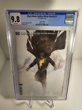 Black Adam Endless Winter Special #1 CGC 9.8 🔥 Collector's Cover picture