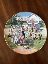 Little House On The Prairie Collector Edition Plate First Issue picture