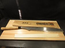 #1 Old Stock/Japanese High carbon Stainless Ice Saw 39-70cm by Yasuharu Fujiwara picture