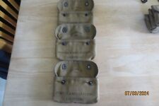 WW2 WWII Incredibly Rare Manufacturer Shotgun Pouch Pouches HILL SHOE INC 1943 picture