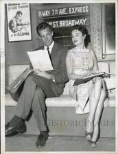 1958 Press Photo Actors Guy Madison & Dianne Foster - hpp30907 picture