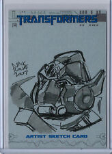 TRANSFORMERS Movie 2007 Topps Hasbro Hand Drawn Sketch Card Nick Roche 1/1 picture