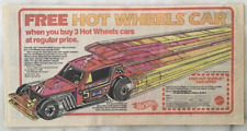1981 Sunday newspaper ad for Hot Wheels - Free Car Offer with purchase of 3 picture