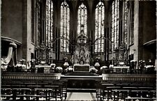 Interieur De La Cathedrale, Luxembourg Notre Dame Vintage RPPC AU1 picture