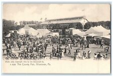 c1905's Bird's Eye View Of The Country Fair Allentown Pennsylvania PA Postcard picture