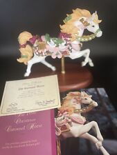 Lenox Victorian Prancer-Limited Ed. 1996 Christmas Carousel Horse-Certificate picture