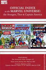 Official Index Marvel Universe Avengers Thor Capt. America #1 FN 2010 picture