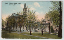 Postcard Vintage South College Lafayette in Easton, PA picture
