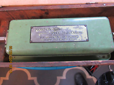 Nice Pre-Owned Norton Pike Multi-Oilstone No. 311 In Dovetailed Wooden Case picture