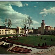 c1950s Santa Fe, N.M State Capitol Building New Mid. Modern Architecture PC A227 picture