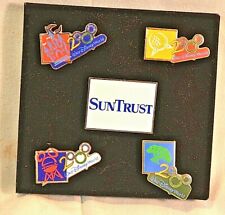 Walt Disney World / Sun Trust Bank - Four Parks Millennium 2000  5-Pin Set. picture