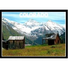 Vintage Postcard Colorful Colorado Ghost Town of Animas near Silverton picture