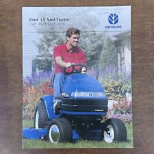 Vintage Ford LS Yard Tractor New Holland Sales Brochure Handout picture