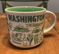 Starbucks Washington 2018 Been There Series Collection Mug 14oz Evergreen State picture
