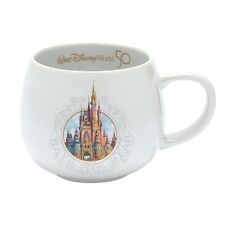 2022 Disney Parks Walt Disney World 50th Castle Iridescent Coffee Mug picture