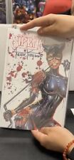 Gotham City Sirens #1 Catwoman Battle Damage Kirkham Trade Artist Sig COA Signed picture